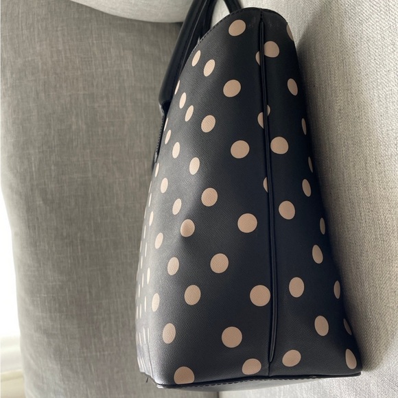 Kate Spade ♠️ Large Leather Dot Tote - Picture 8 of 12